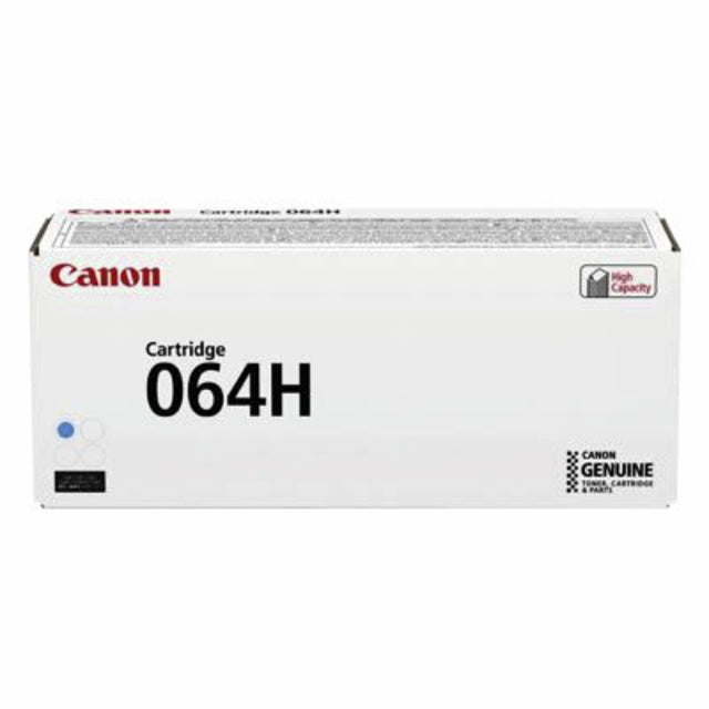 Canon 064H Blauwe Tonercartridge voor hoge afdrukcapaciteit