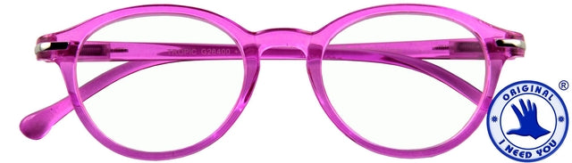 Leesbril I Need You +2.00dpt Tropic roze