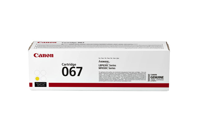 Canon 067 Geel Tonercartridge (High Capacity)