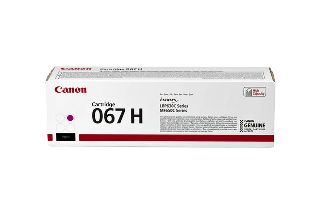 Canon 067H Rood Tonercartridge - Hoge capaciteit