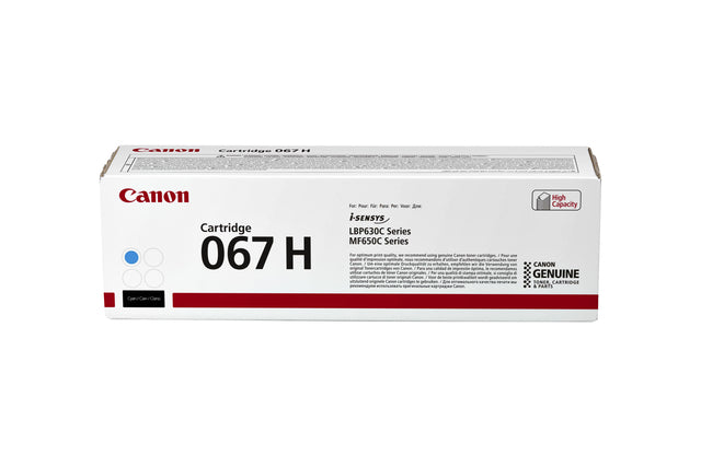 Canon 067H Blauwe Tonercartridge voor Hoge Capaciteit