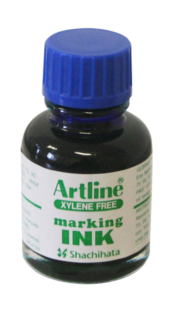 Viltstiftinkt Artline blauw 20ml navulinkt