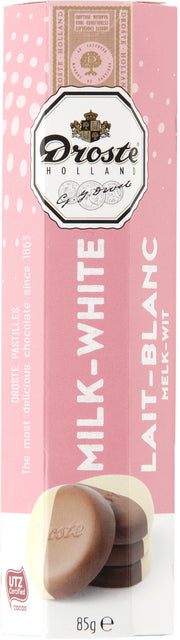 Droste Melk-Witte Chocolade Pastilles 85g