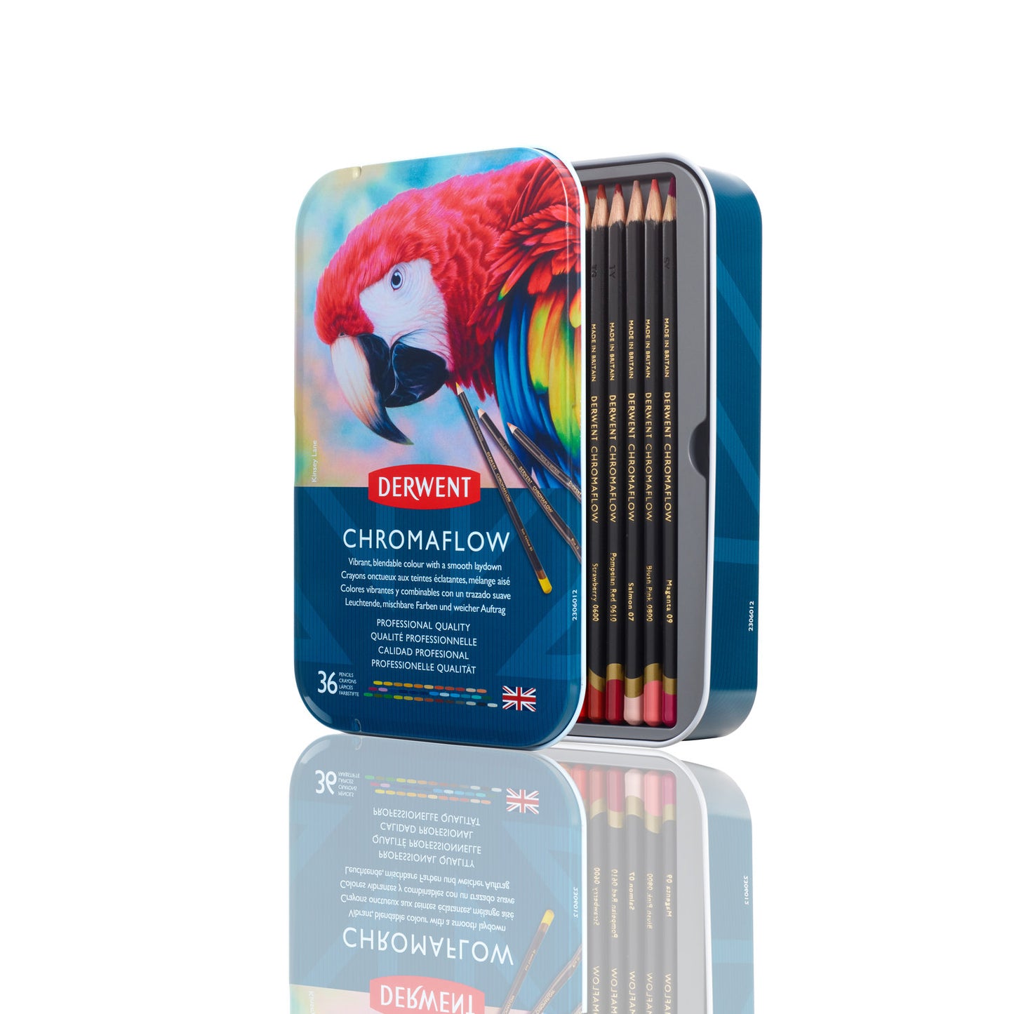 Derwent Chromaflow kleurpotloden 36st, professional - 2