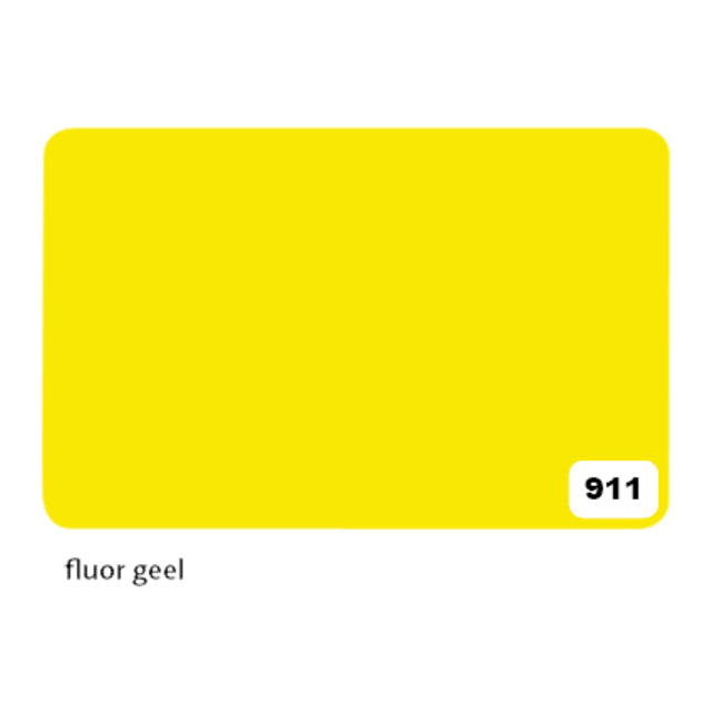 Folia Etalagekarton 1-zijdig 48x68cm 380gr nr911 fluorescent gl
