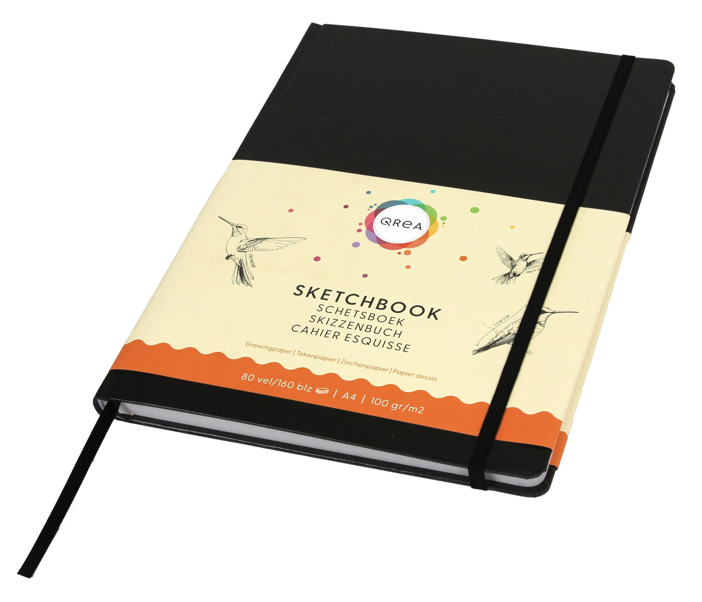 Tekenboek Qrea A4 80 Vellen 100 g FSC-gecertificeerd - 4