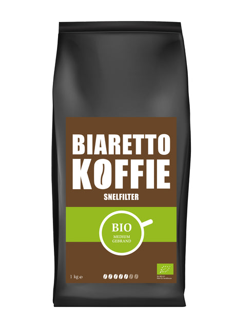 Biaretto Fresh Brew Koffie, 1000g, Bio en Klimaatneutraal