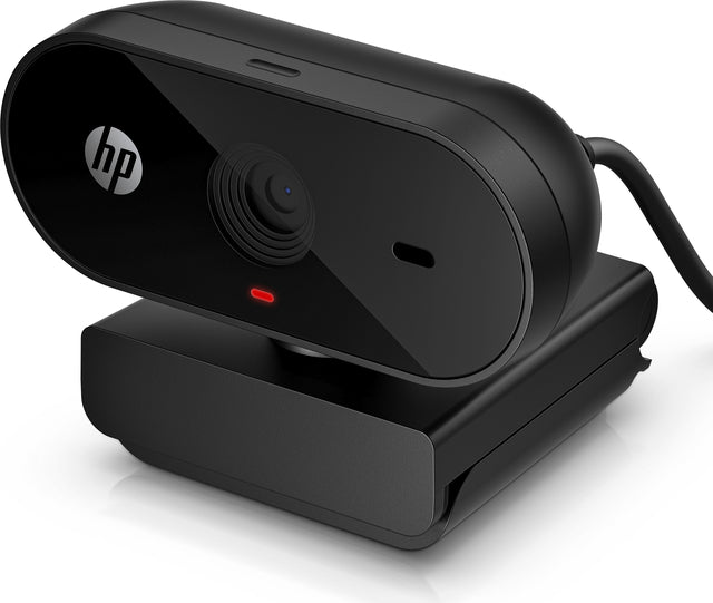 HP 325 FHD USB Webcamera met clip en microfoon, zwart - 2