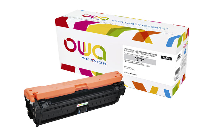 Gereconditioneerde Zwarte Toner HP CE340A OWA