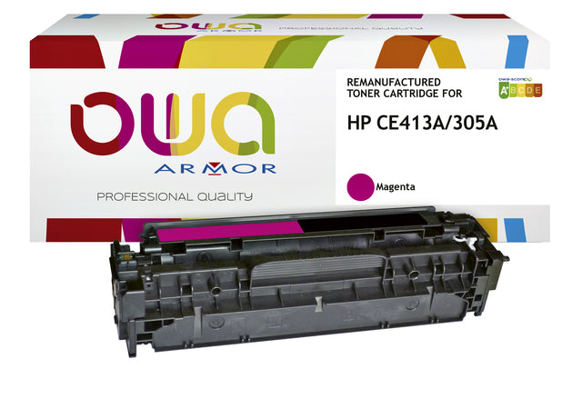 Gereconditioneerde Magenta Tonercartridge HP CE413A OWA