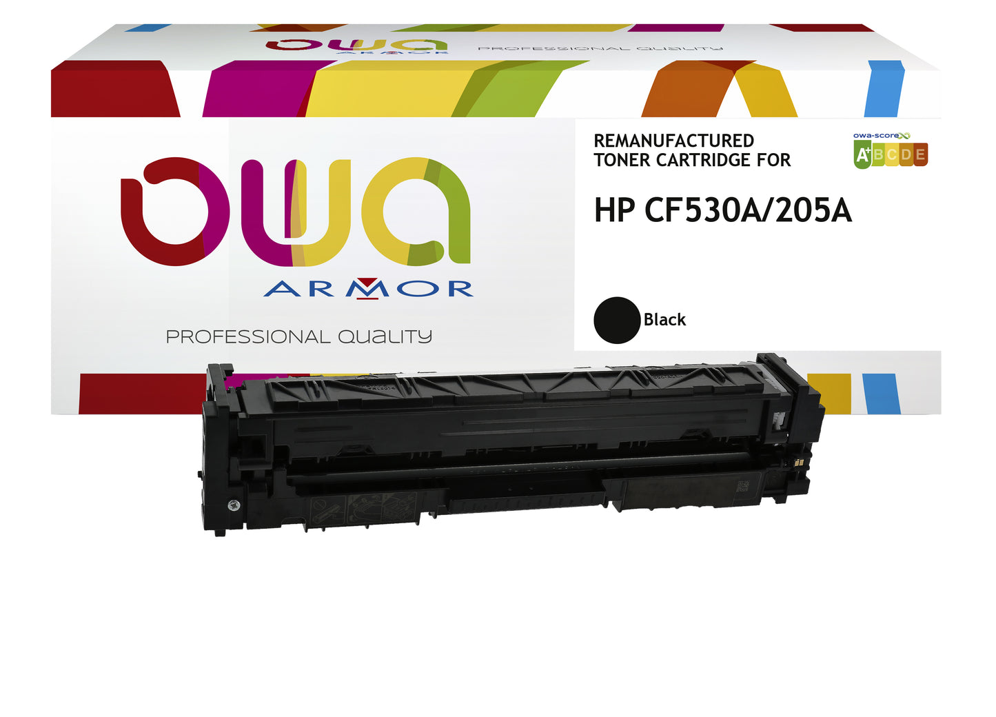 Gereconditioneerde OWA Zwart Toner HP CF530A