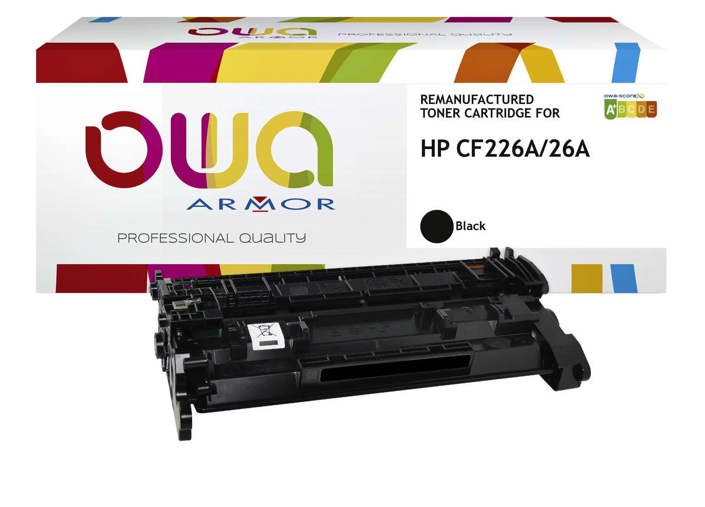 Gereconditioneerde OWA HP CF226A Zwart Tonercartridge