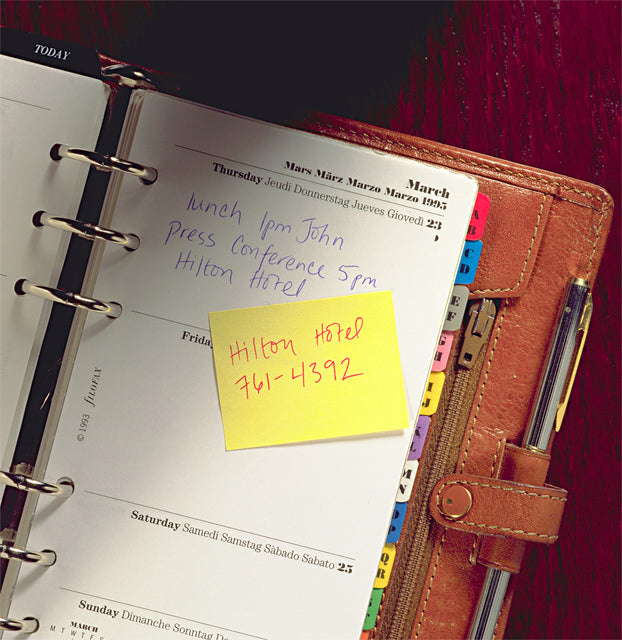 Memoblok Post-it 636 76x76mm Geel kubus - 3
