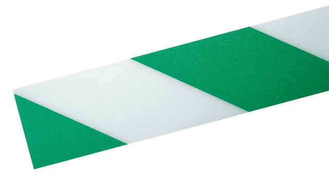Vloermarkeringstape DURALINE 50mmx30m groen-wit - 2