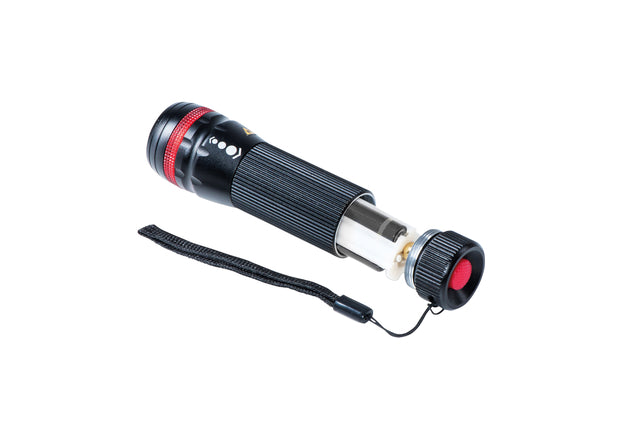 Zaklamp MAUL Eos LED 10,5cm met rood veiligheidsring en zoomfunctie - 4
