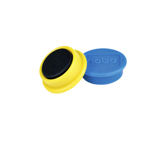 Magneet Nobo Ø13mm Assorti voor Whiteboards