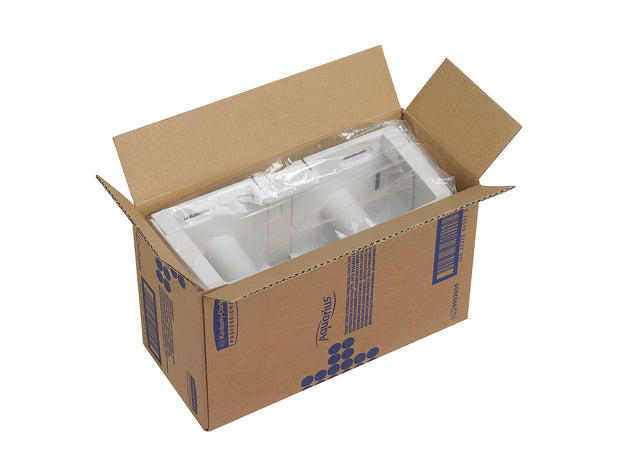 Dispenser Aquarius 6992 duo voor kleine toilettissuerollen wit - 4