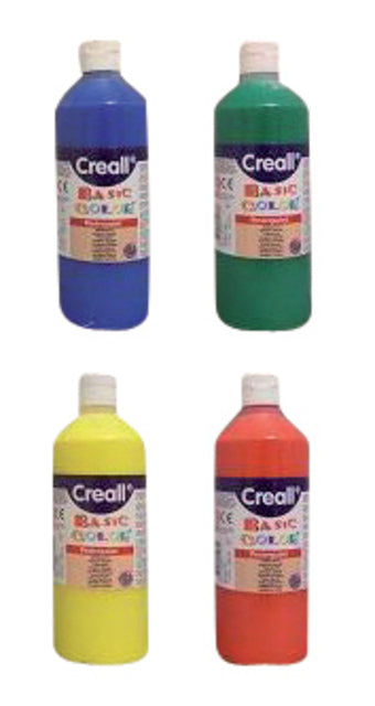 Creall Basic Cyclaam Plakkaatverf 500ml, waterbasis en mat drogend - 3