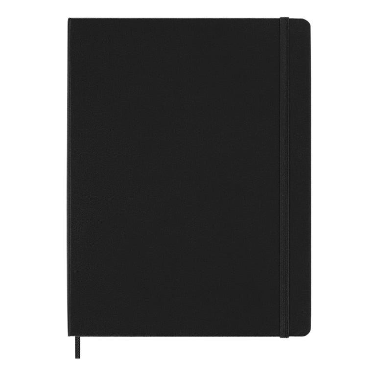 Notitieboek Moleskine XL 190x250mm zwart hardcover