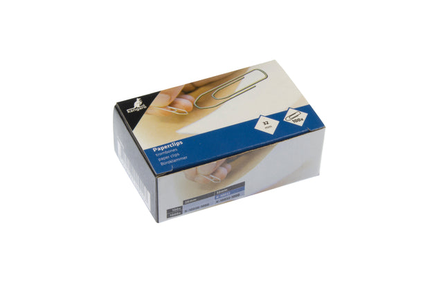 Kangaro hoekige verzinkte paperclip 32mm (100 stuks)