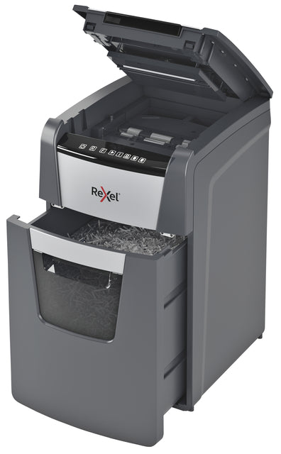 Rexel Optimum Auto 130M Papiervernietiger 2x15mm, grote capaciteit - 4