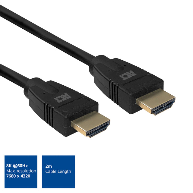 ACT HDMI Ultra High Speed 8K 2.0 Kabel, 2 meter - 3