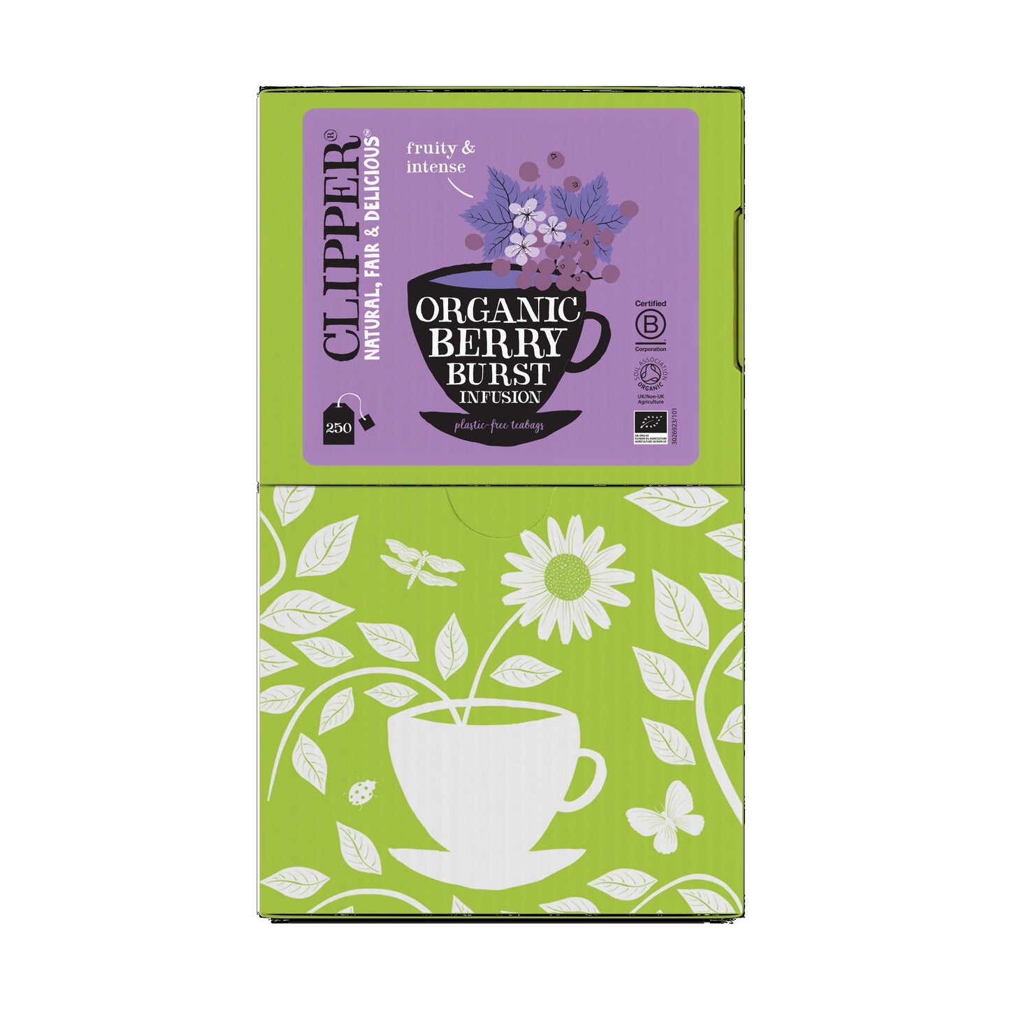 Clipper Bio Berry Burst Infusie 250 zakjes