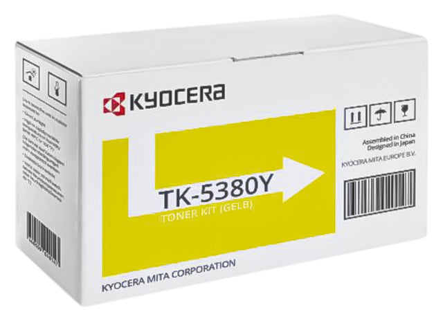 Kyocera TK-5380Y Geel Toner voor levendige kleuren