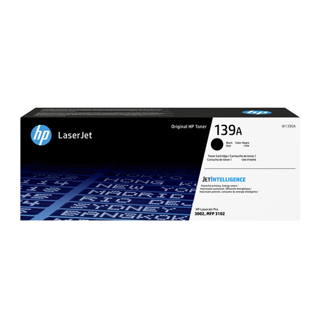 HP W1390A 139A Zwarte Tonercartridge