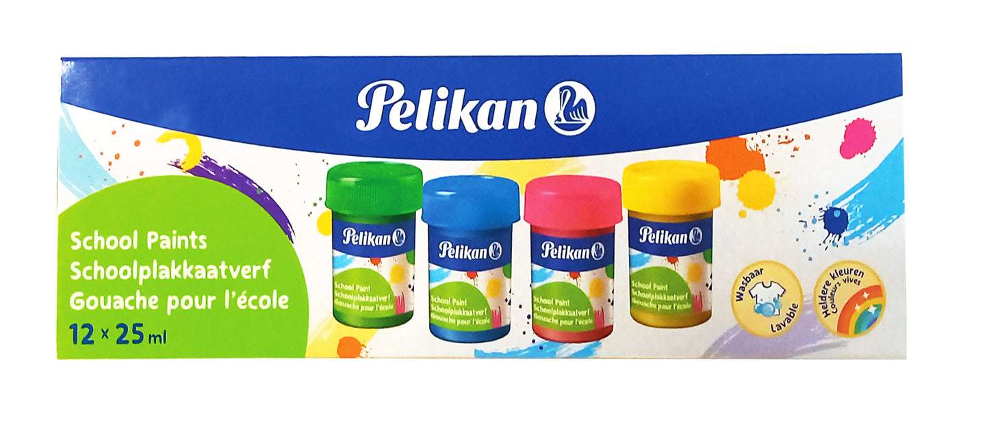 Plakkaatverf Pelikan 20ml assorti - 2