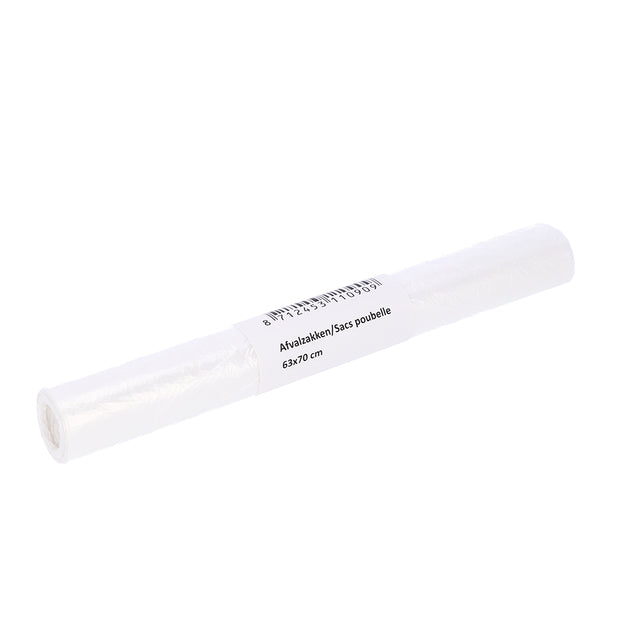 Afvalzak Cleaninq 63x70cm T15 50L transparant