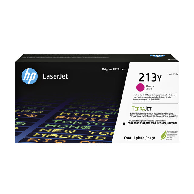 HP W2133Y 213Y Rood Origineel Toner voor Professionele Afdrukken