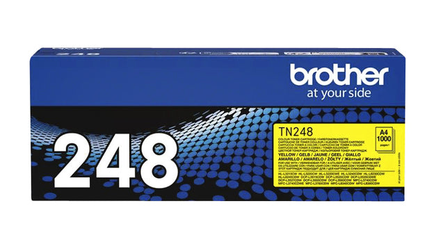 Brother TN-248Y Geel Toner | Origineel, 1000 Pagina's
