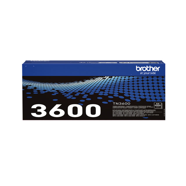Brother TN-3600 Zwart Toner voor Brother Printers