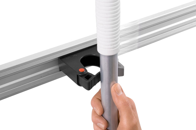 Toolflex wandhouder met klemmen, 50cm, voor stelen 20-30mm - 2