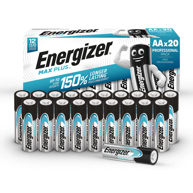 Energizer Max Plus AA Batterijen 20 Stuks - 2