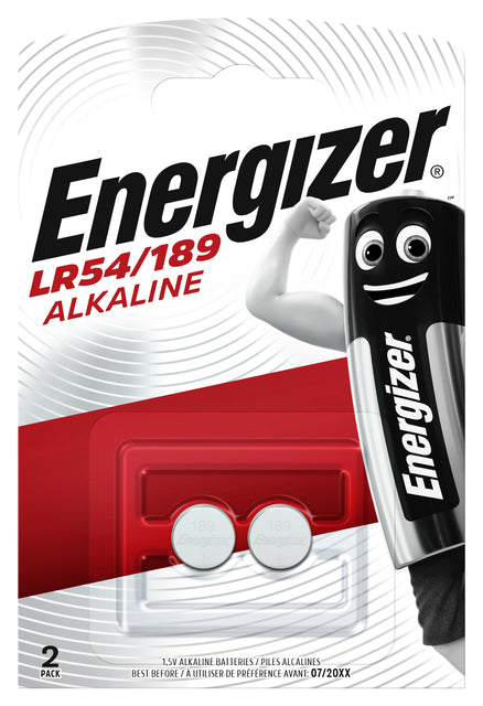 Energizer LR54 Alkaline Batterijen 2 stuks