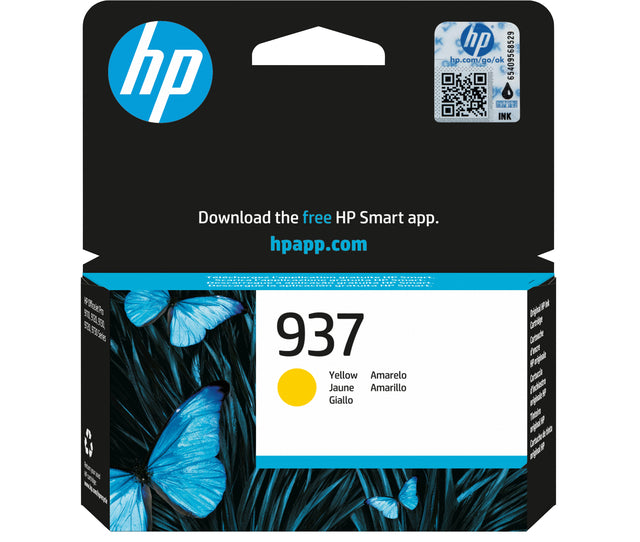 HP Inktcartridge 937 Geel (4S6W4NE)