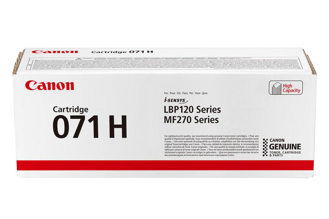 Canon CRG 071 H Zwarte Tonercartridge