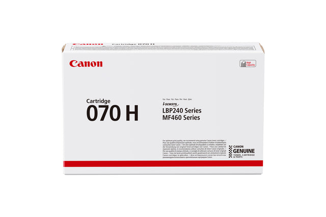 Canon CRG 070H Zwart Tonercartridge voor Professioneel gebruik
