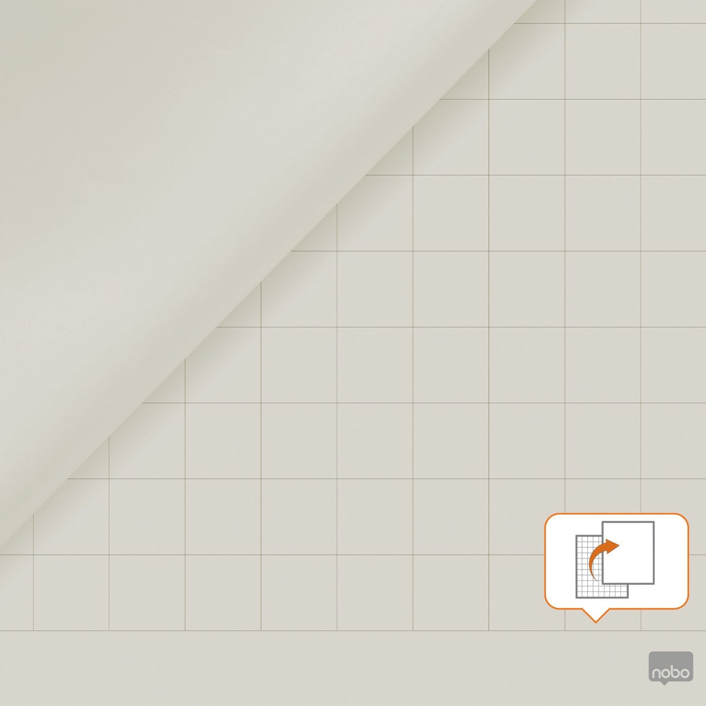 Flipoverpapier Nobo 65x95cm plano, geschikt voor presentaties - 2