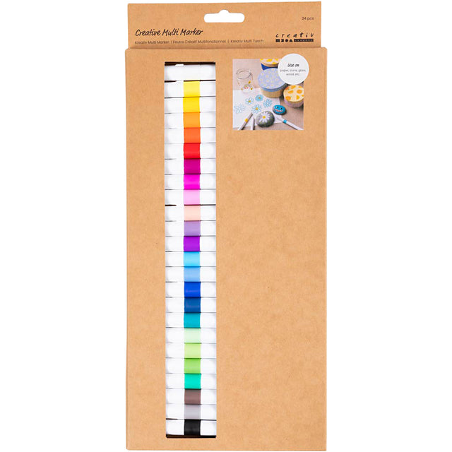 Creativ Company Multistift 4mm Set 24 Kleuren - 2