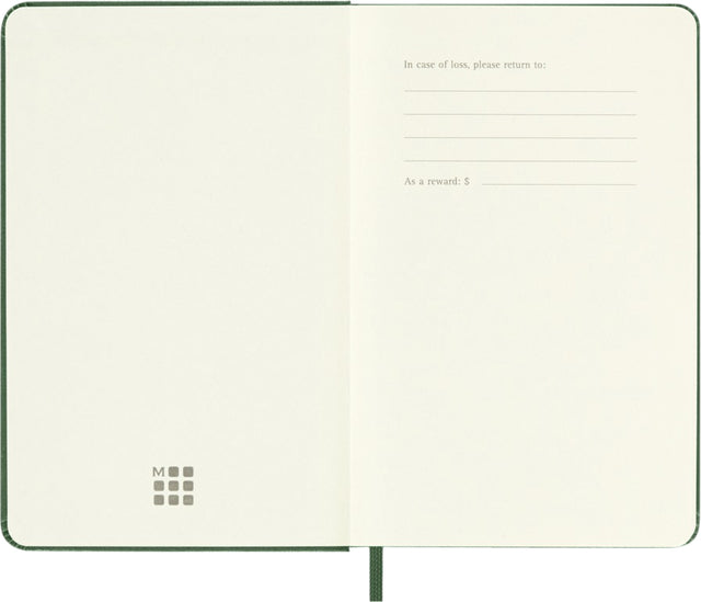 Agenda 2025 Msk Plan Week 7 dagen/1 pagina, pocket hardcover, groen - 2