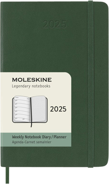 Agenda 2025 Msk Plan Week 7 dagen/1 pagina, pocket formaat, groen - 7