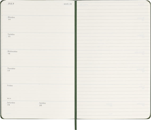 Agenda 2025 Msk Plan Week 7d/1p groot hardcover - 3