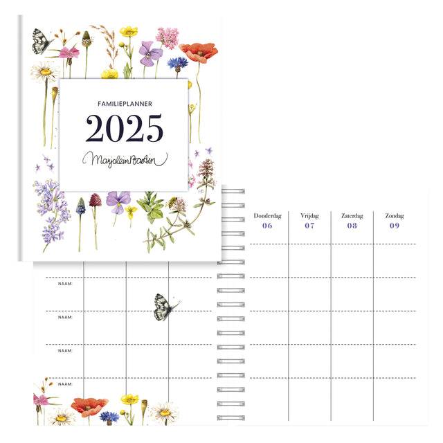 Familieplanner 2025 Marjolein Bastin 179x210mm