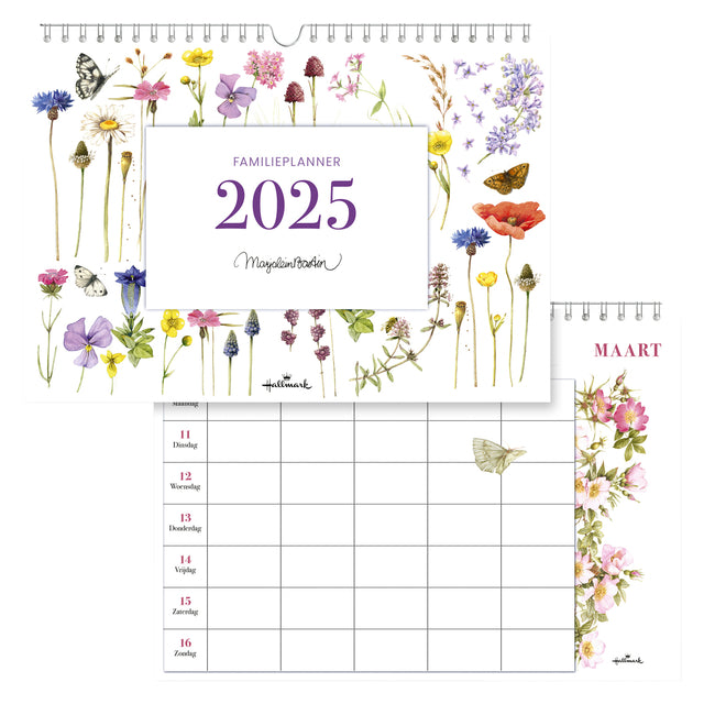 Familieplanner 2025 Marjolein Bastin 279x210mm