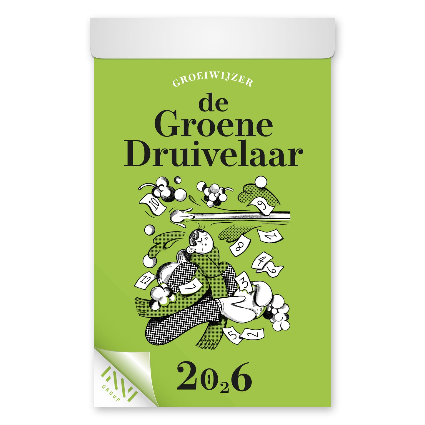 Dagscheurkalender 2025 de Groene Druivelaar