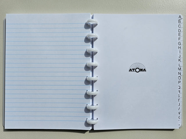 Atoma A5 adresboek met 54 gelinieerde pagina's, PP omslag - 5