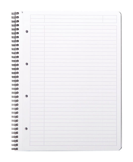 Notitieboek Rhodia Greenbook A4+ lijn 4-gat 180 pagina's - 3